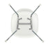 Cadeira Eames em Plástico DSX / Base Cromada